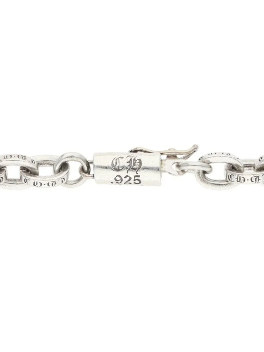 Chrome Hearts Paper Chain Silver Bracelet